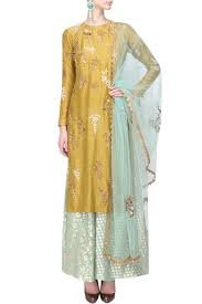 Sq.Top Daman & Duppata Design