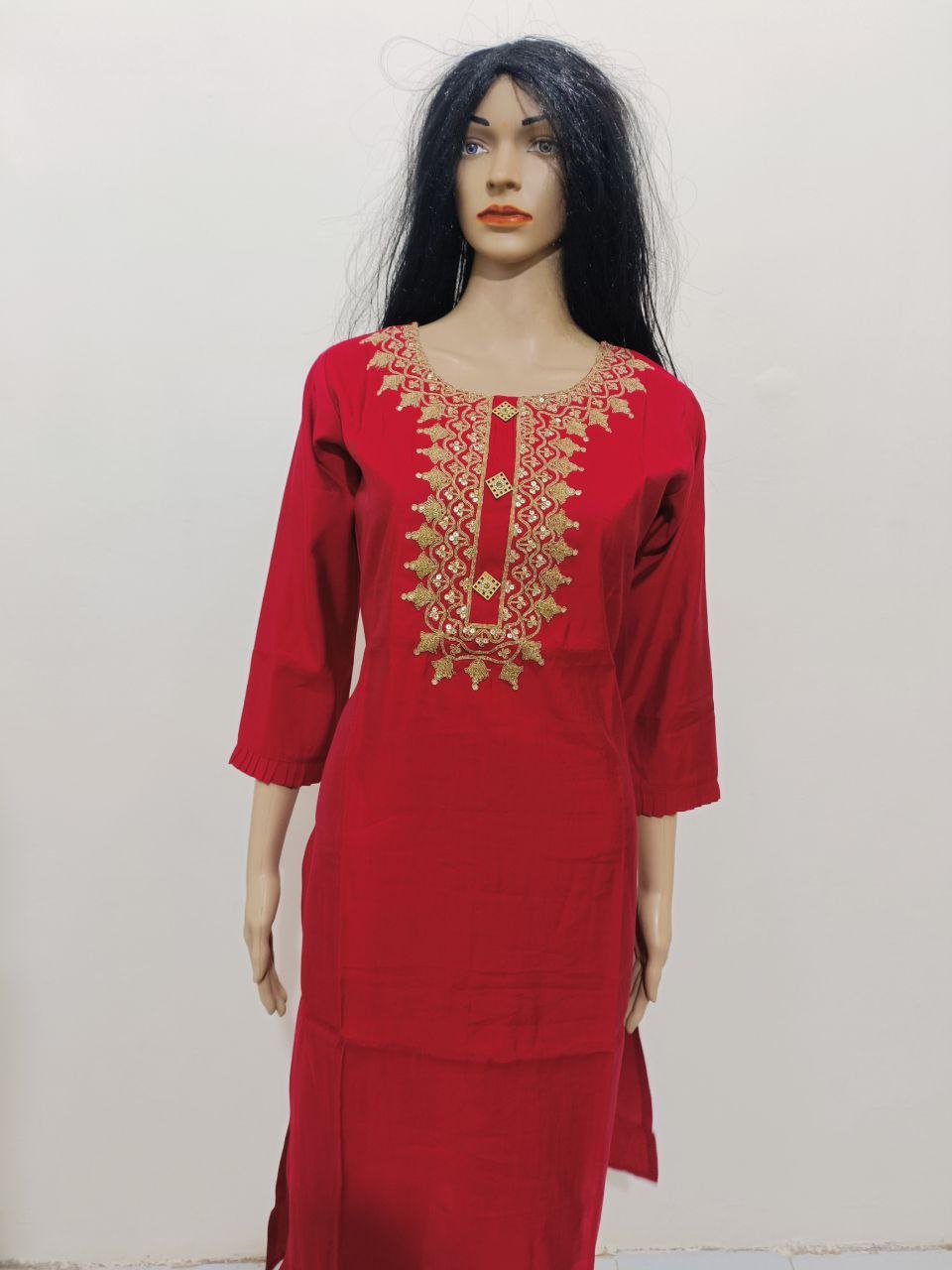 Cording & Sequince kurti