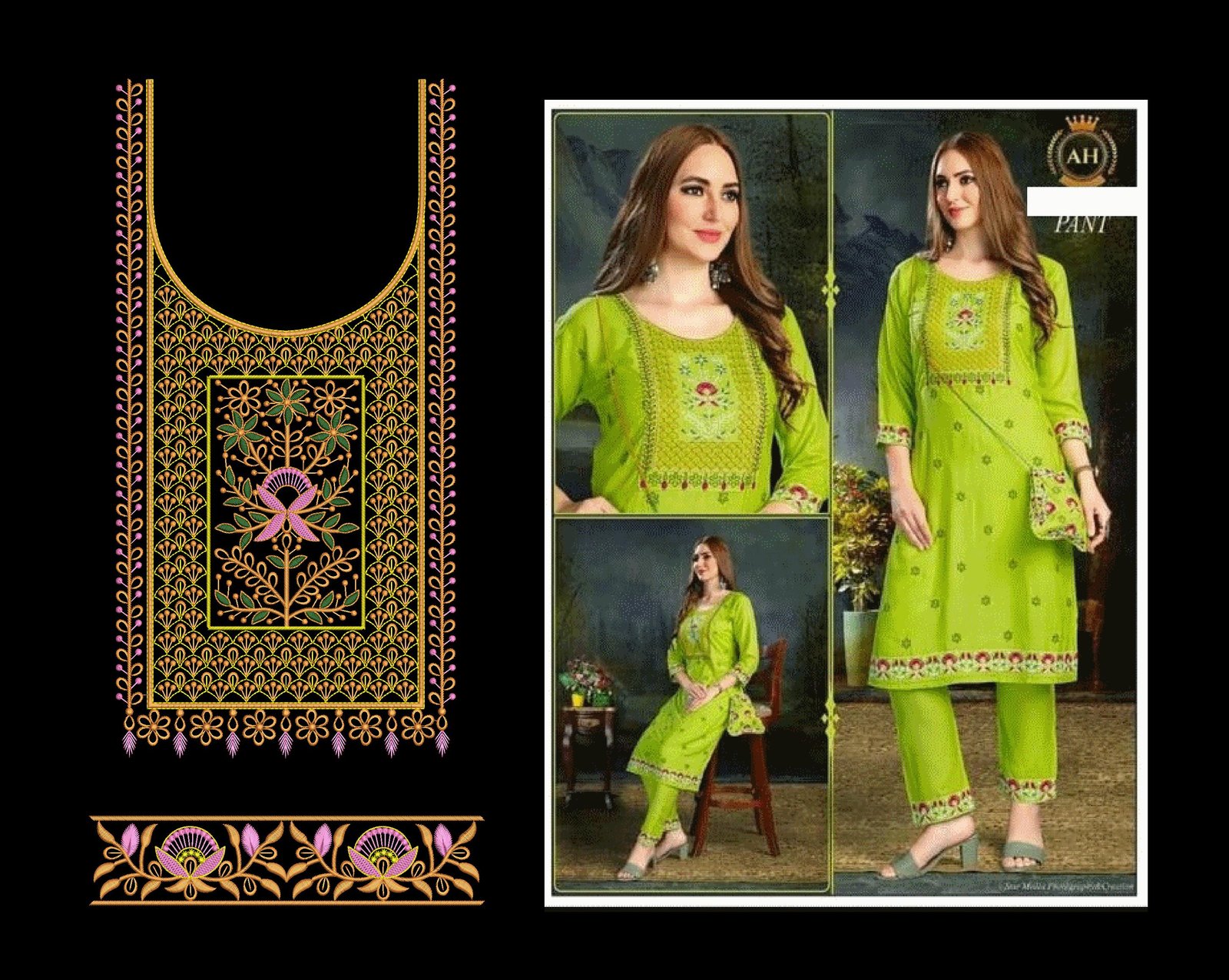 Fancy Kurti & Plazo