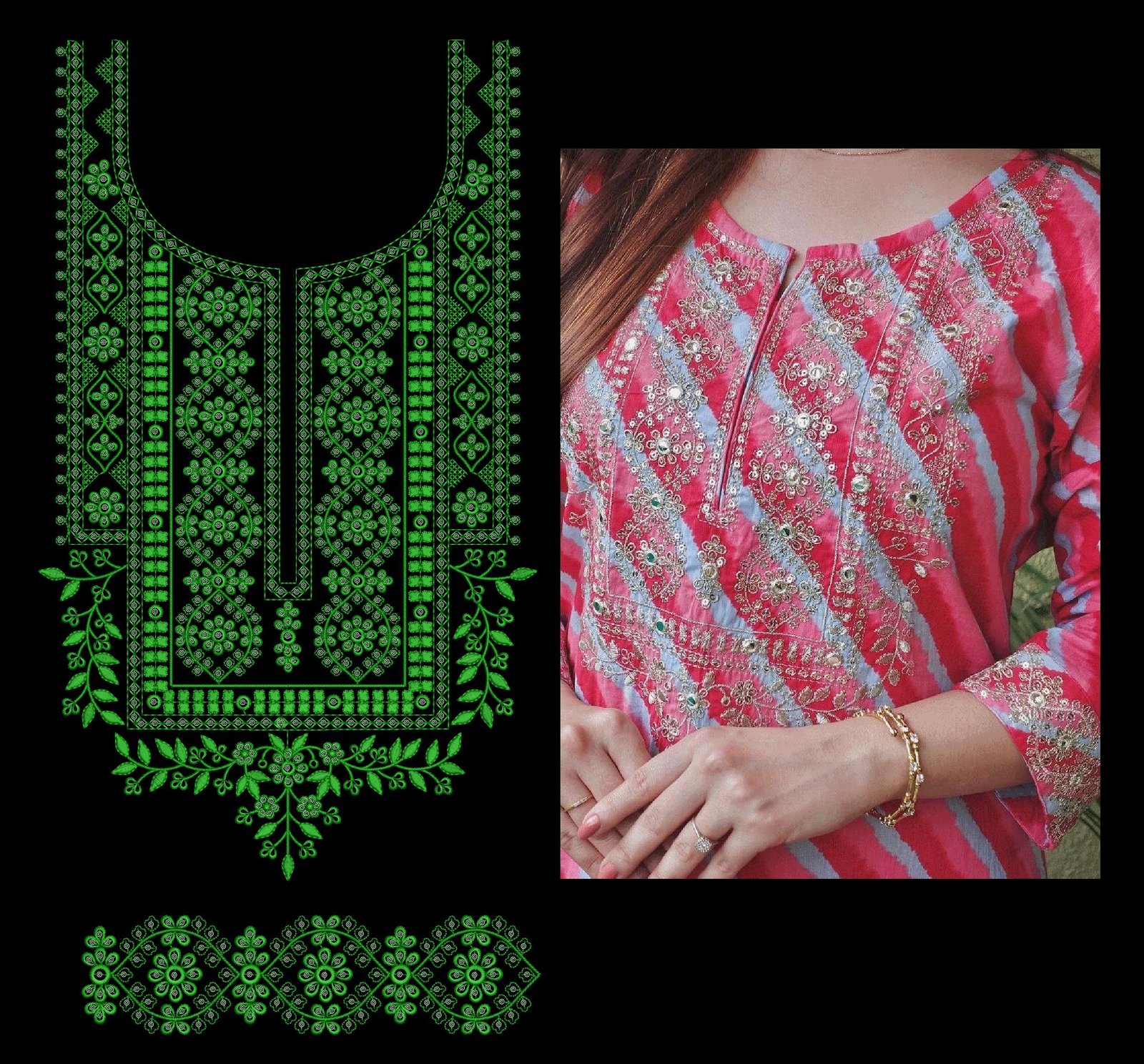 Sequince kurti