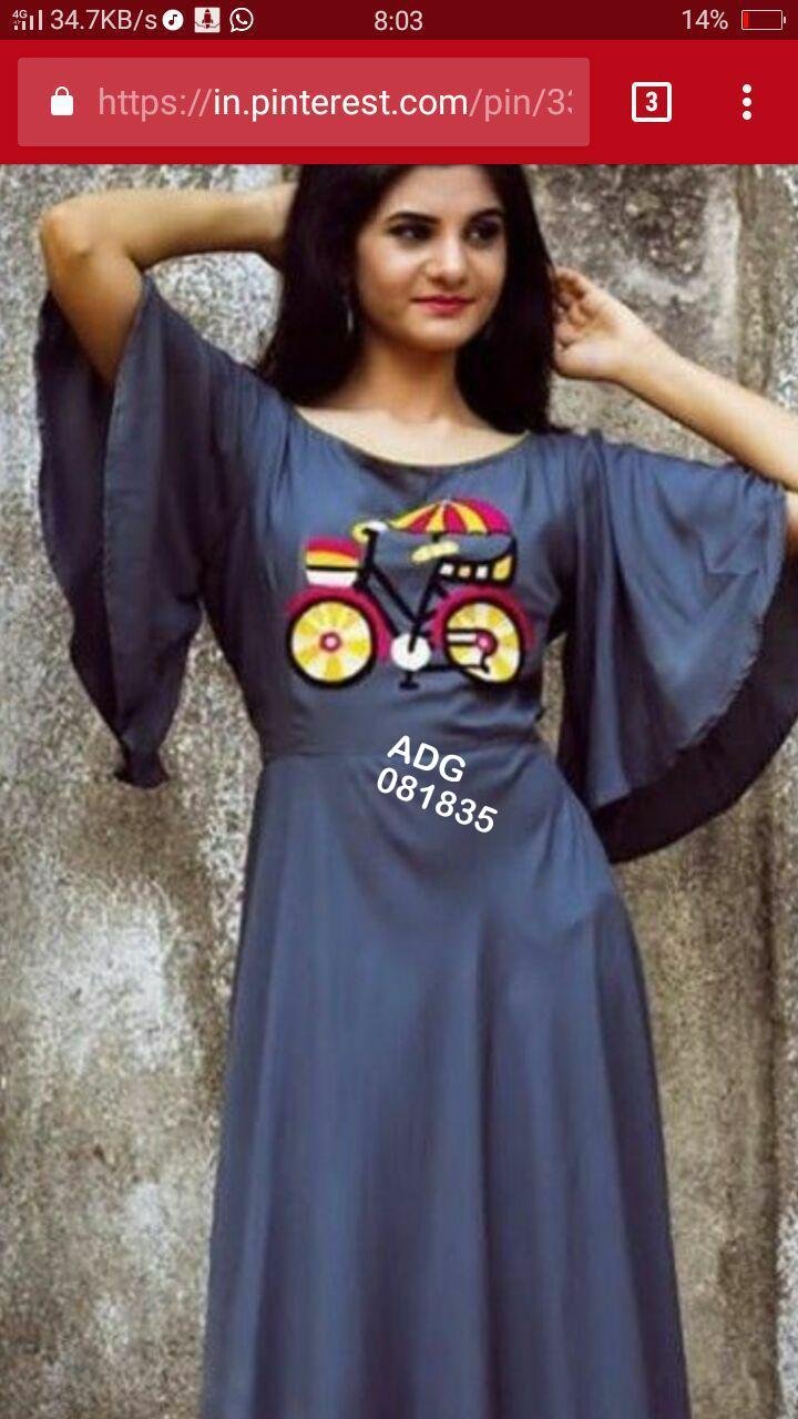 fancy kurti