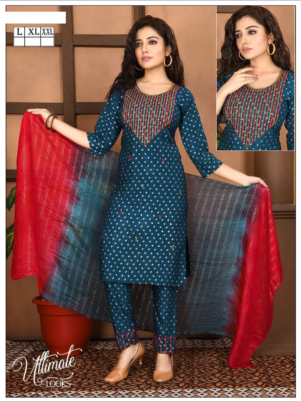 Fancy Kurti & Plazo
