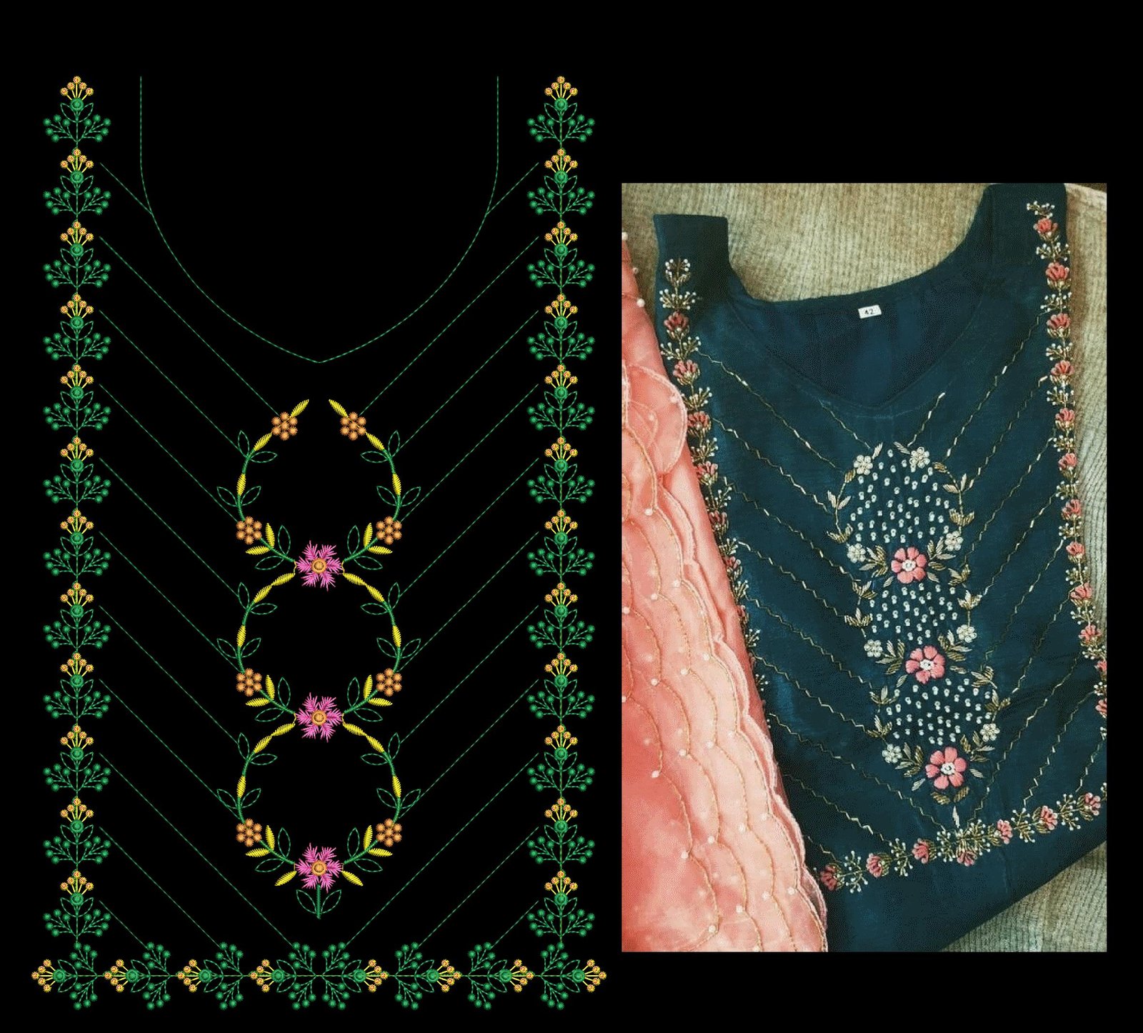 Sequince kurti