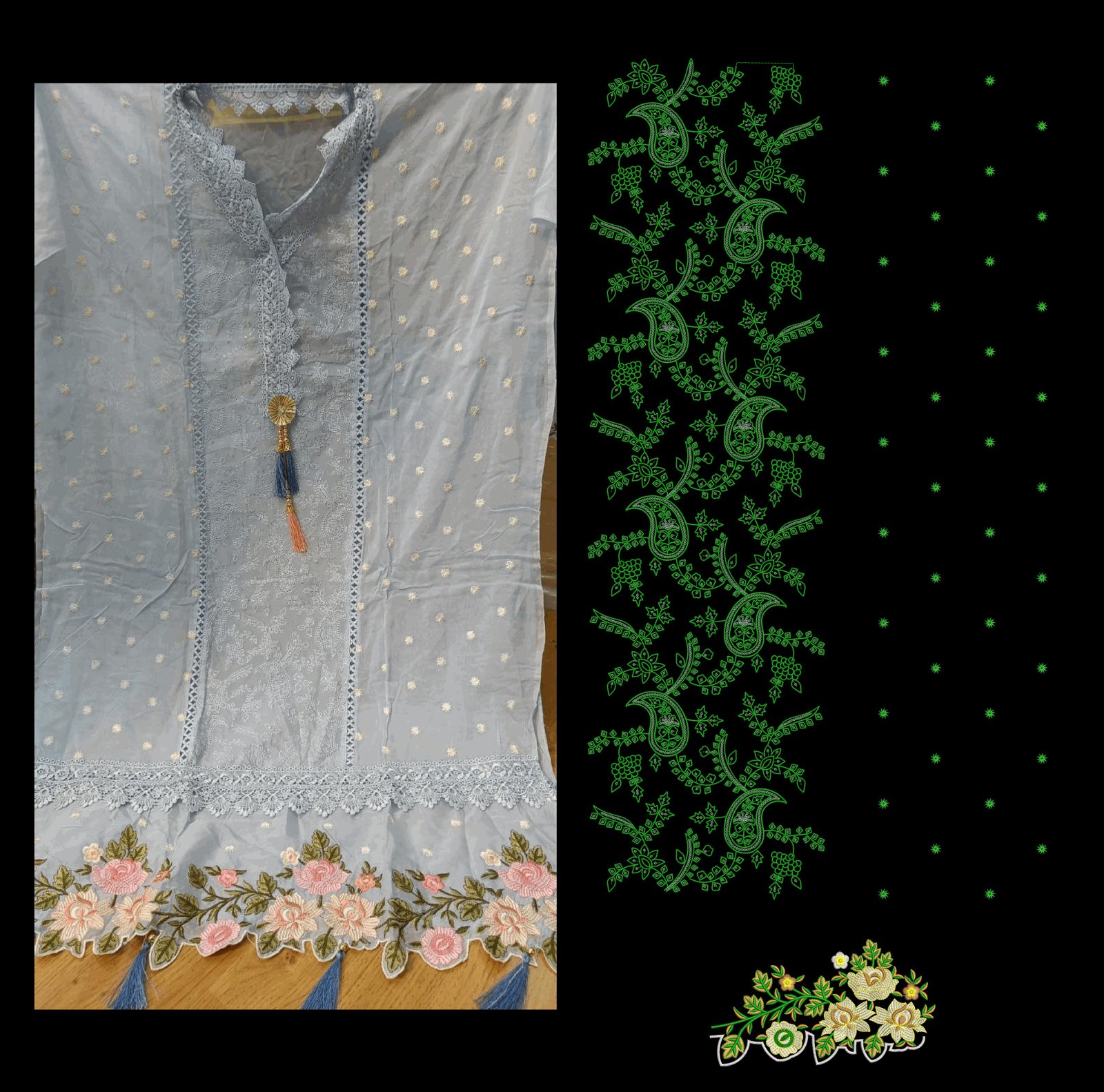 Sequince kurti