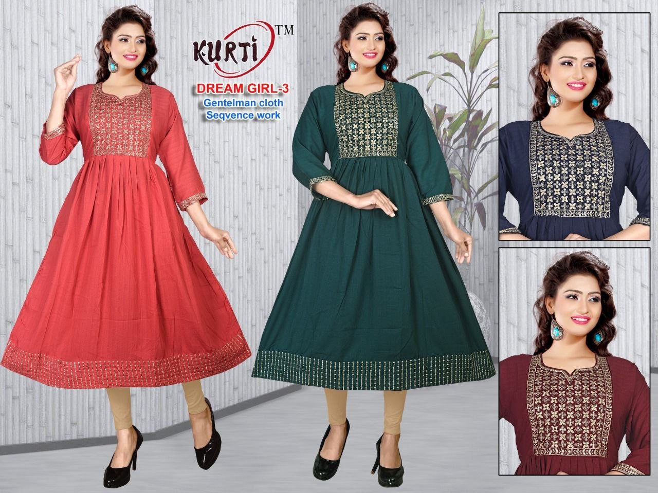 Sequince kurti