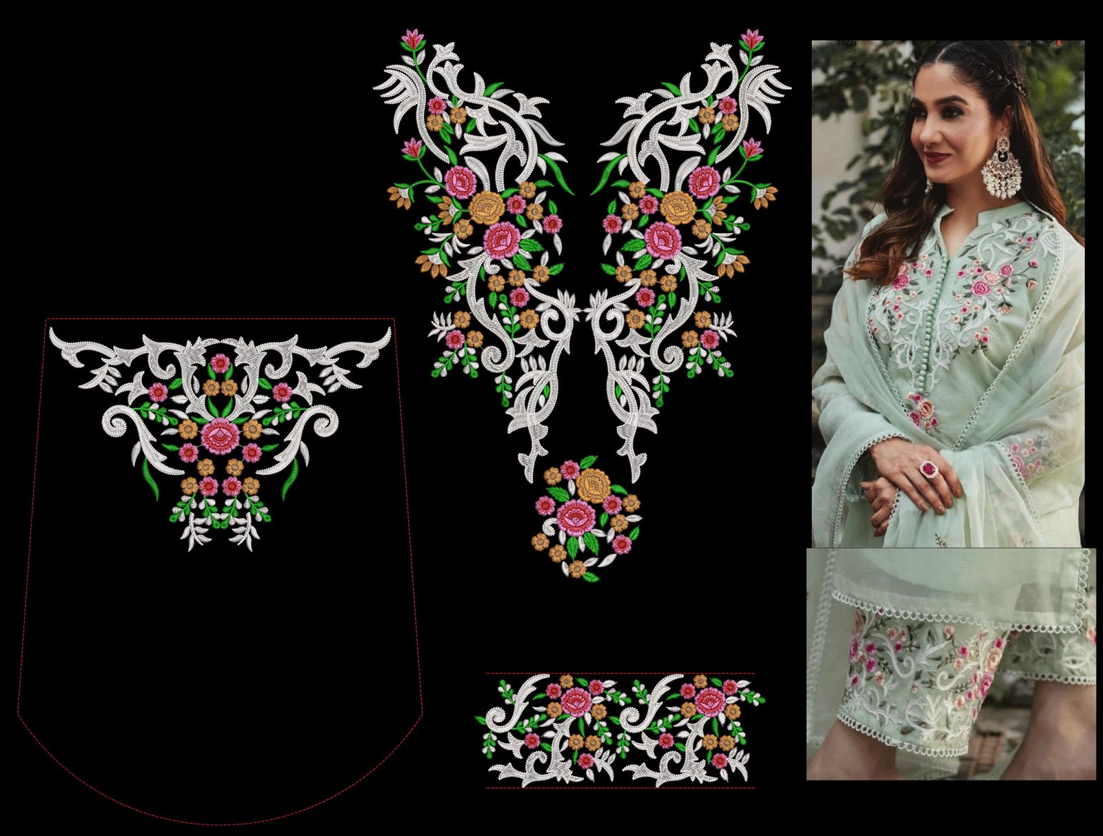 Fancy Kurti & Plazo