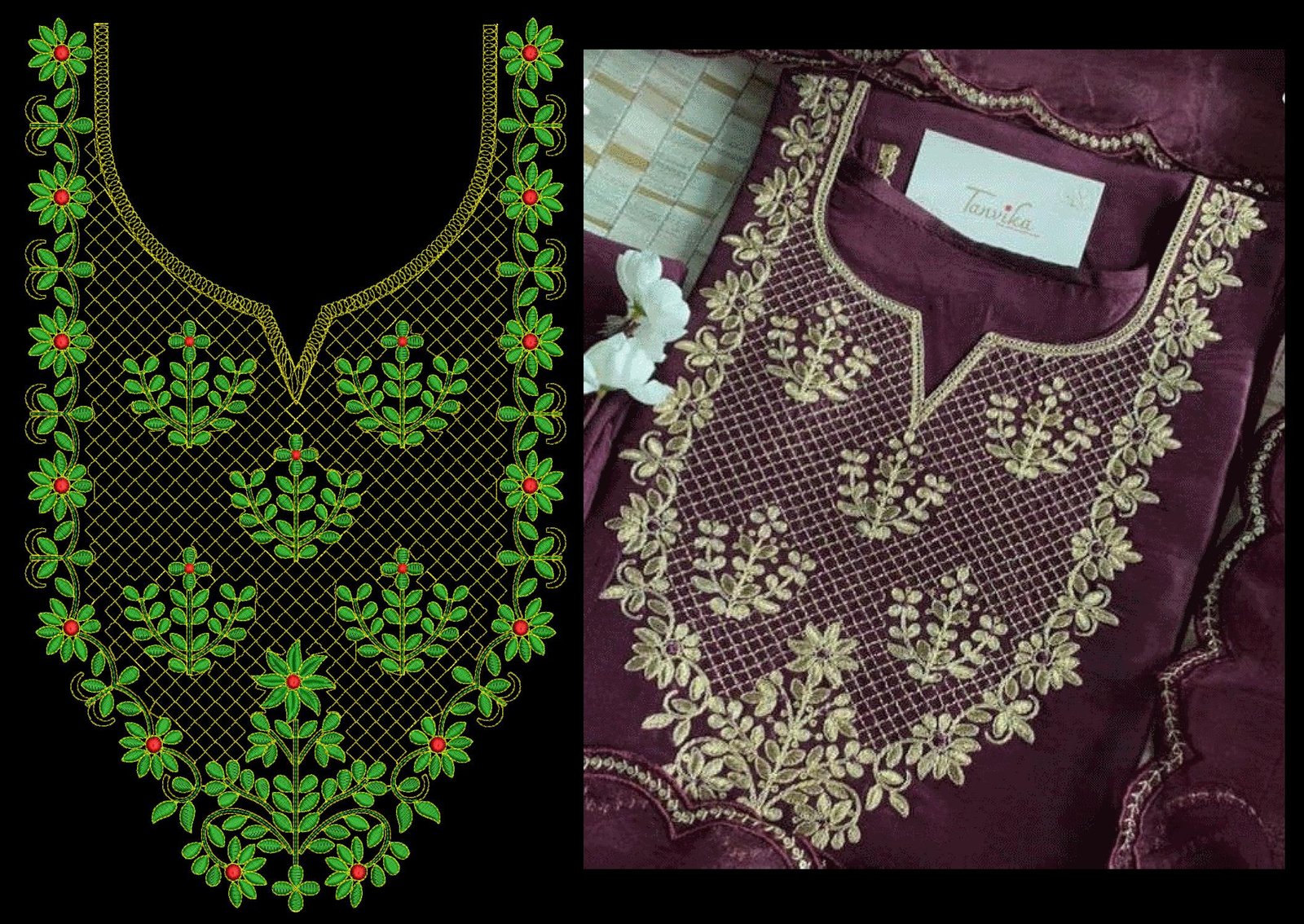 Cording kurti