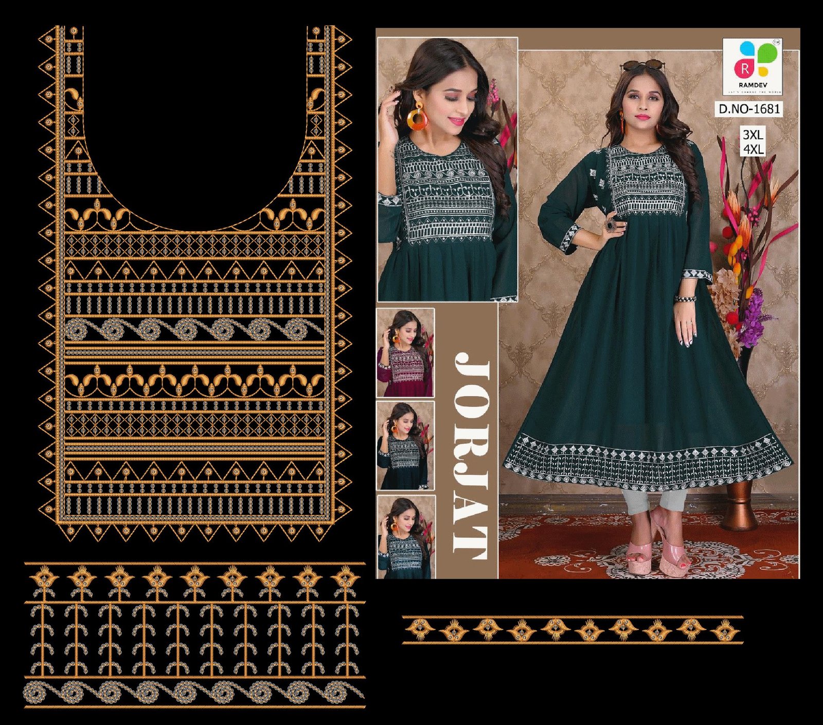 Sequince kurti