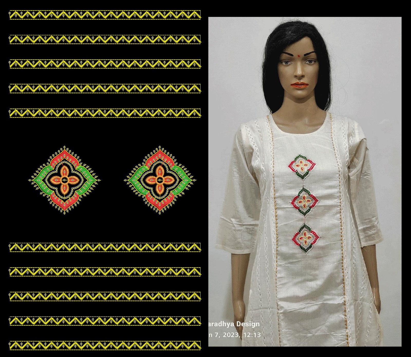 Sequince kurti