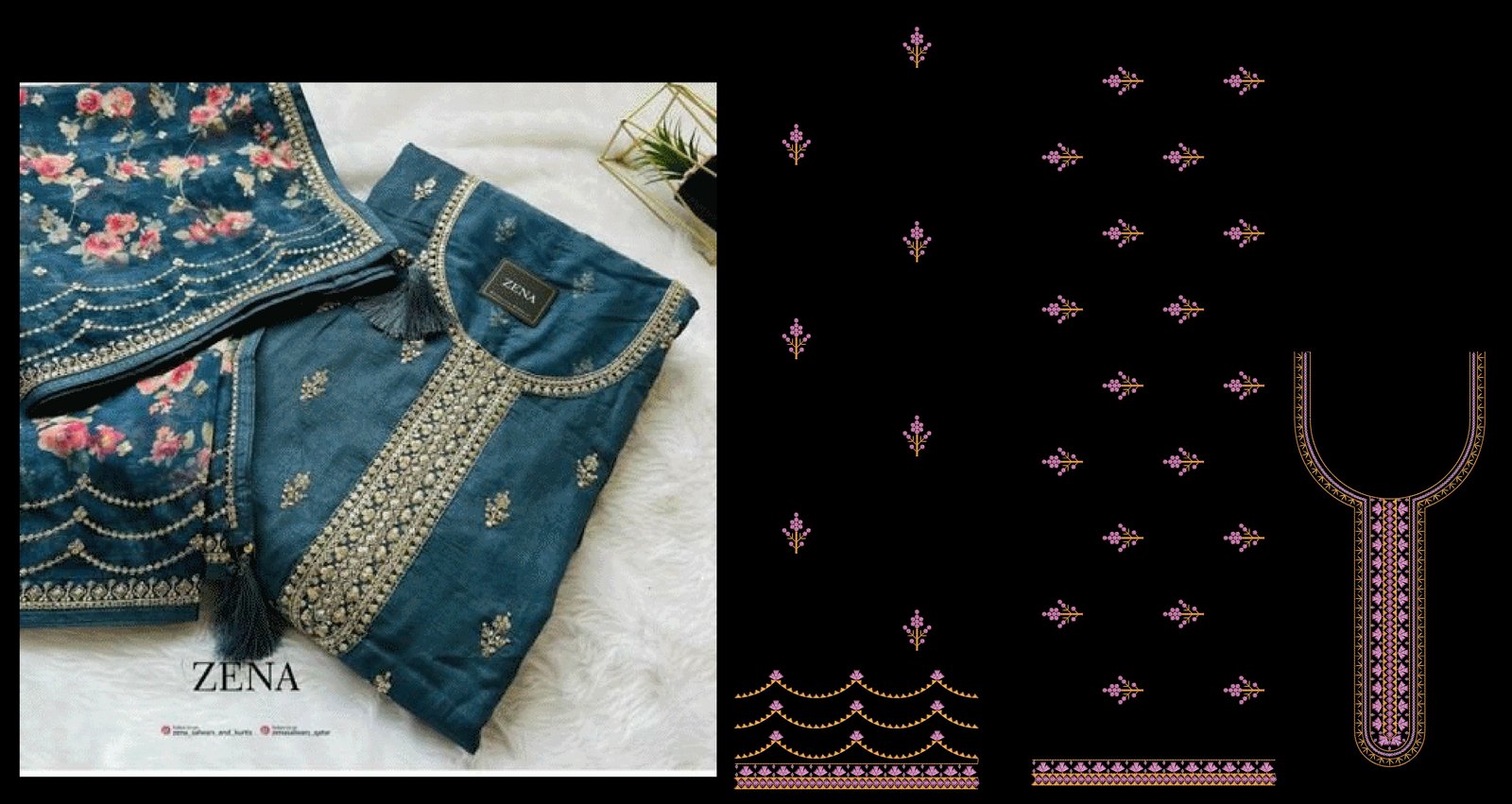 Sequince kurti