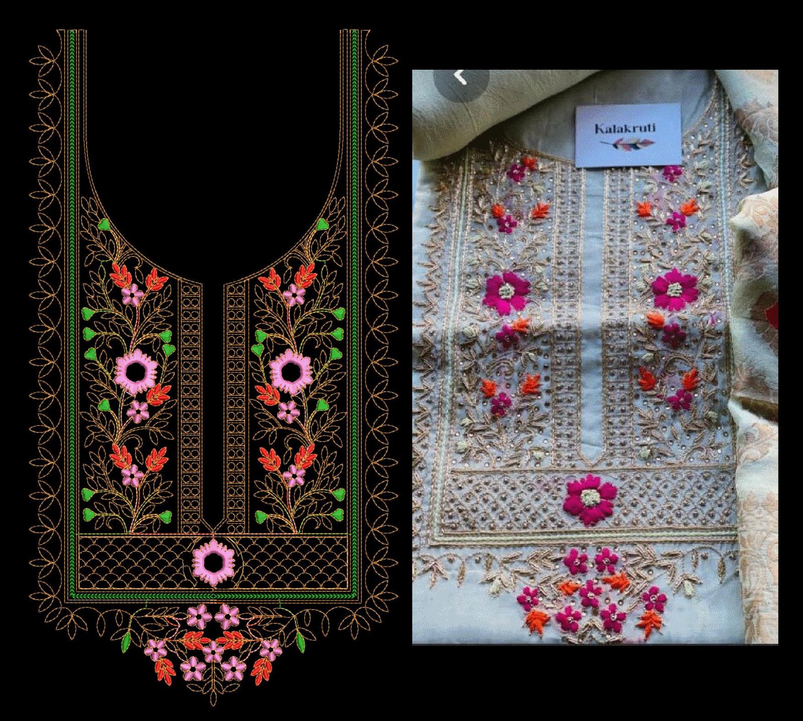 Cording kurti