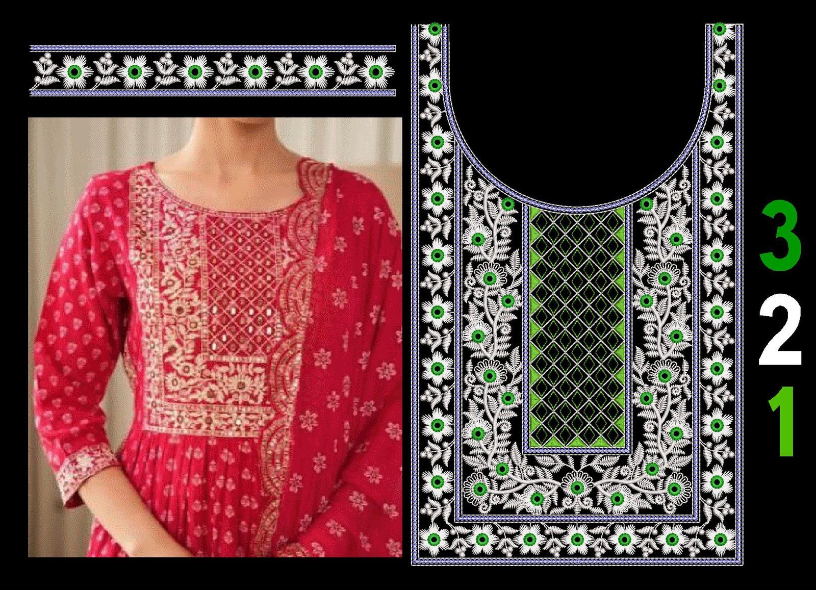 Sequince kurti