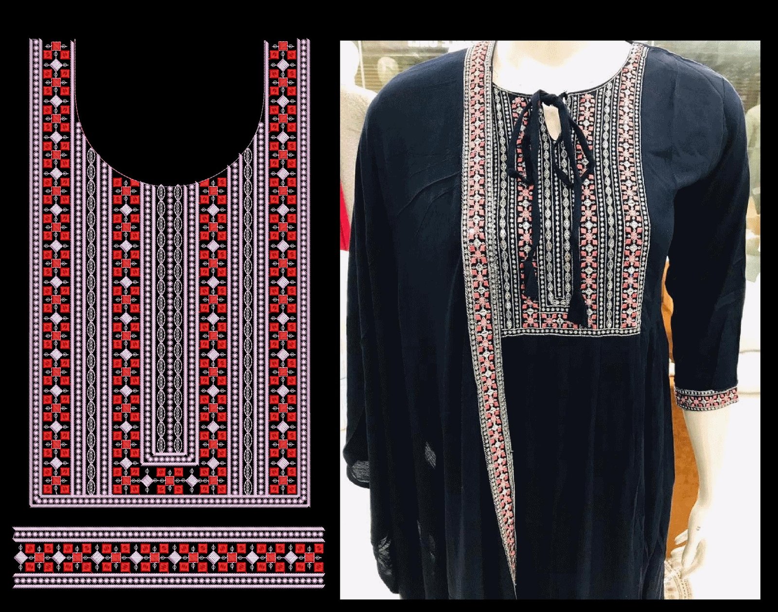 Sequince kurti