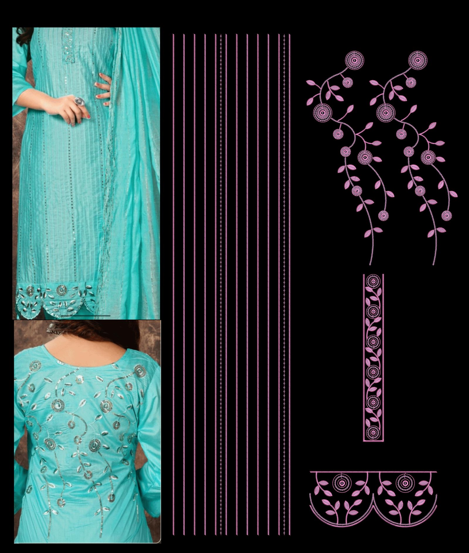 Sequince kurti