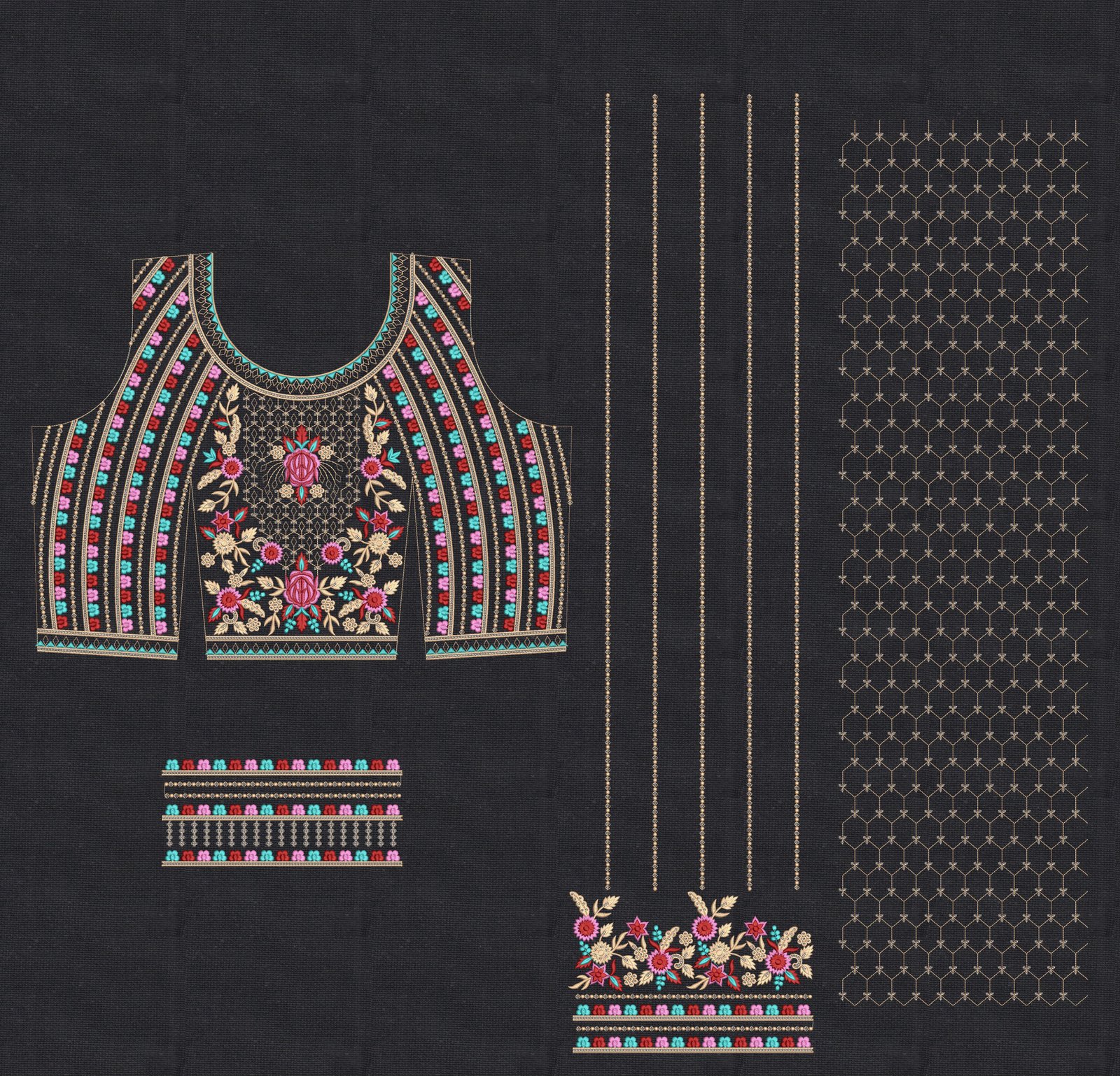 Sequince Ghaghara choli