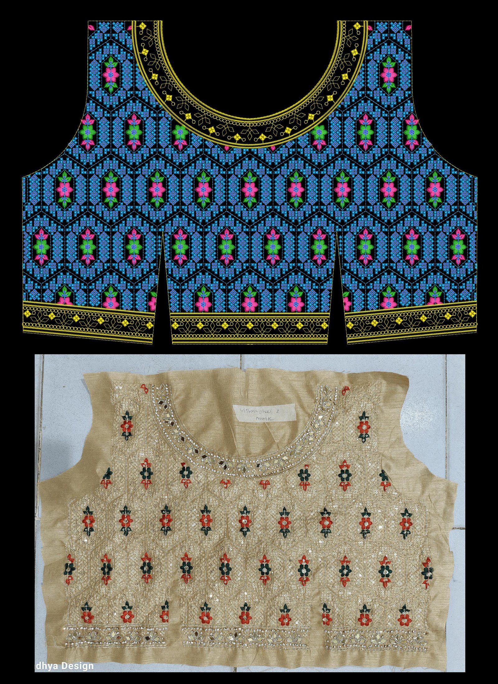 Sequince Choli