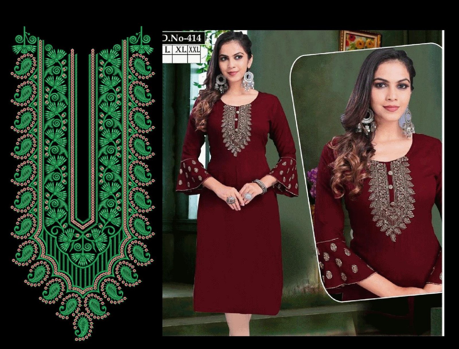 Sequince kurti