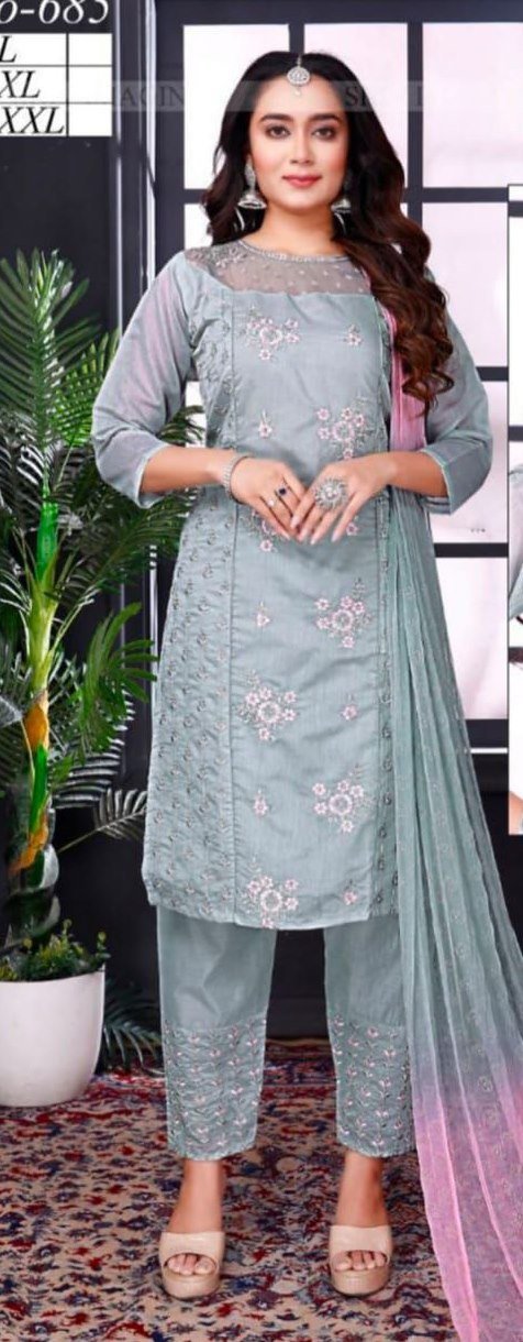 Fancy Kurti & Plazo