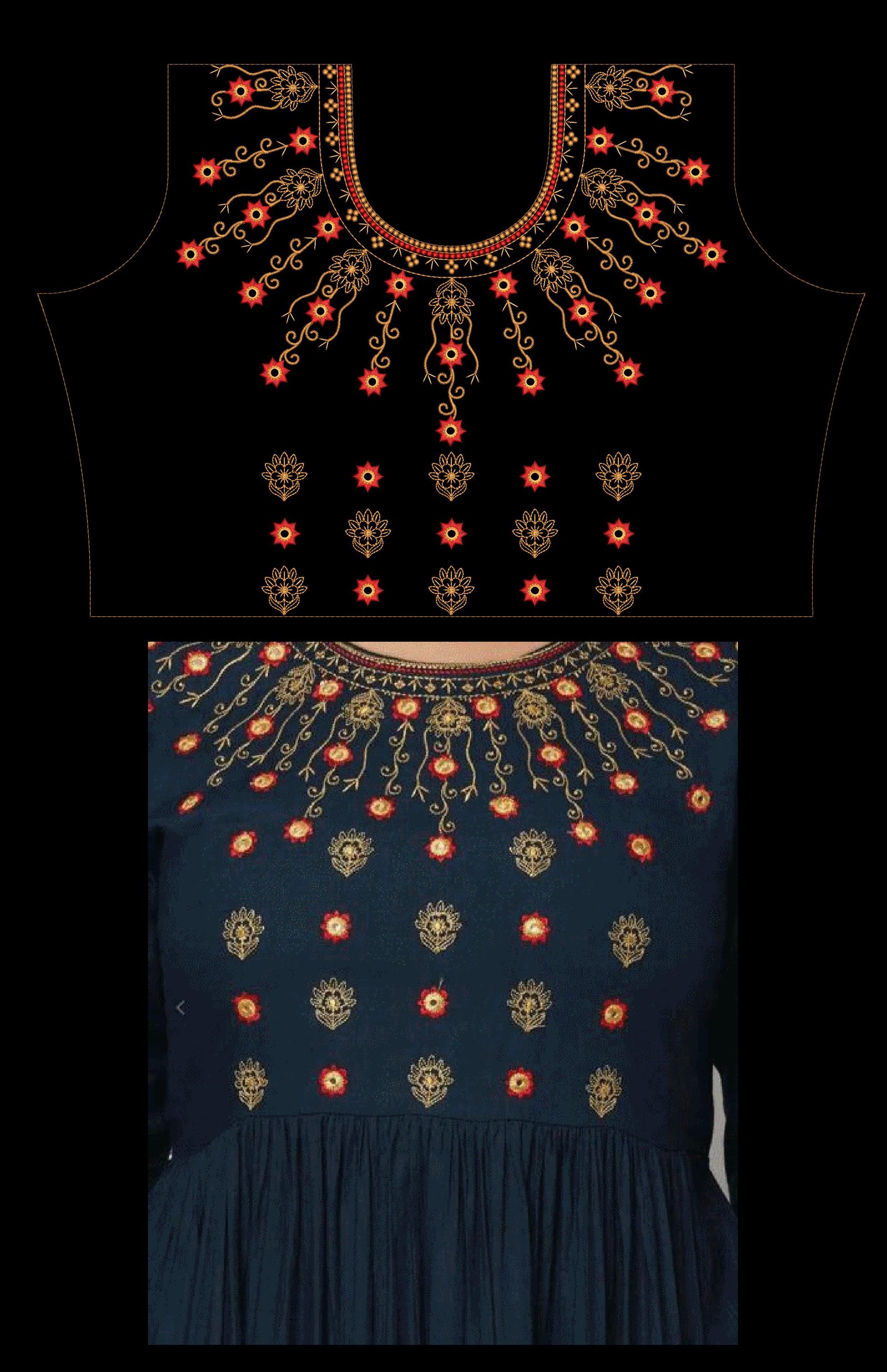 Redymade dress
