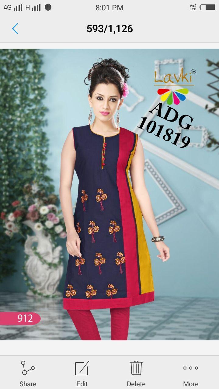 fancy kurti