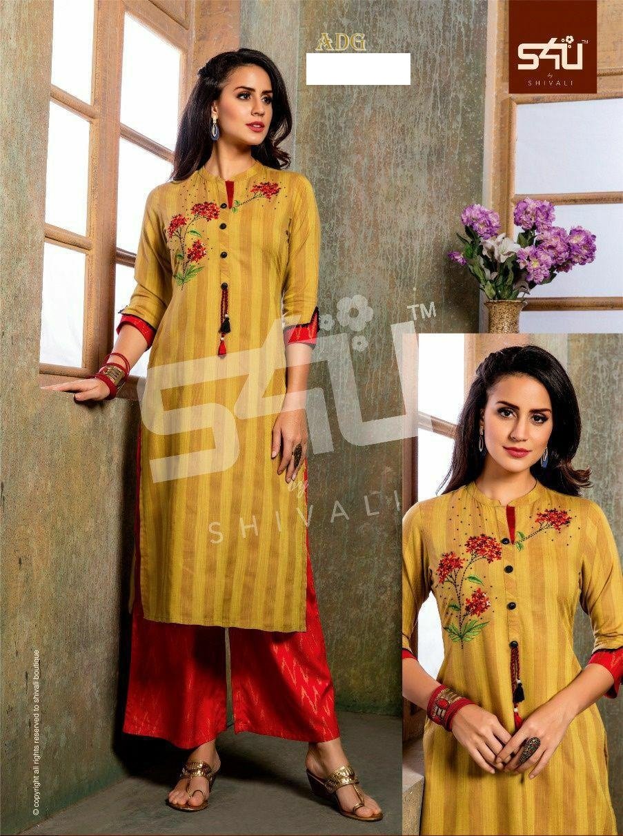 Fancy Kurti & Plazo