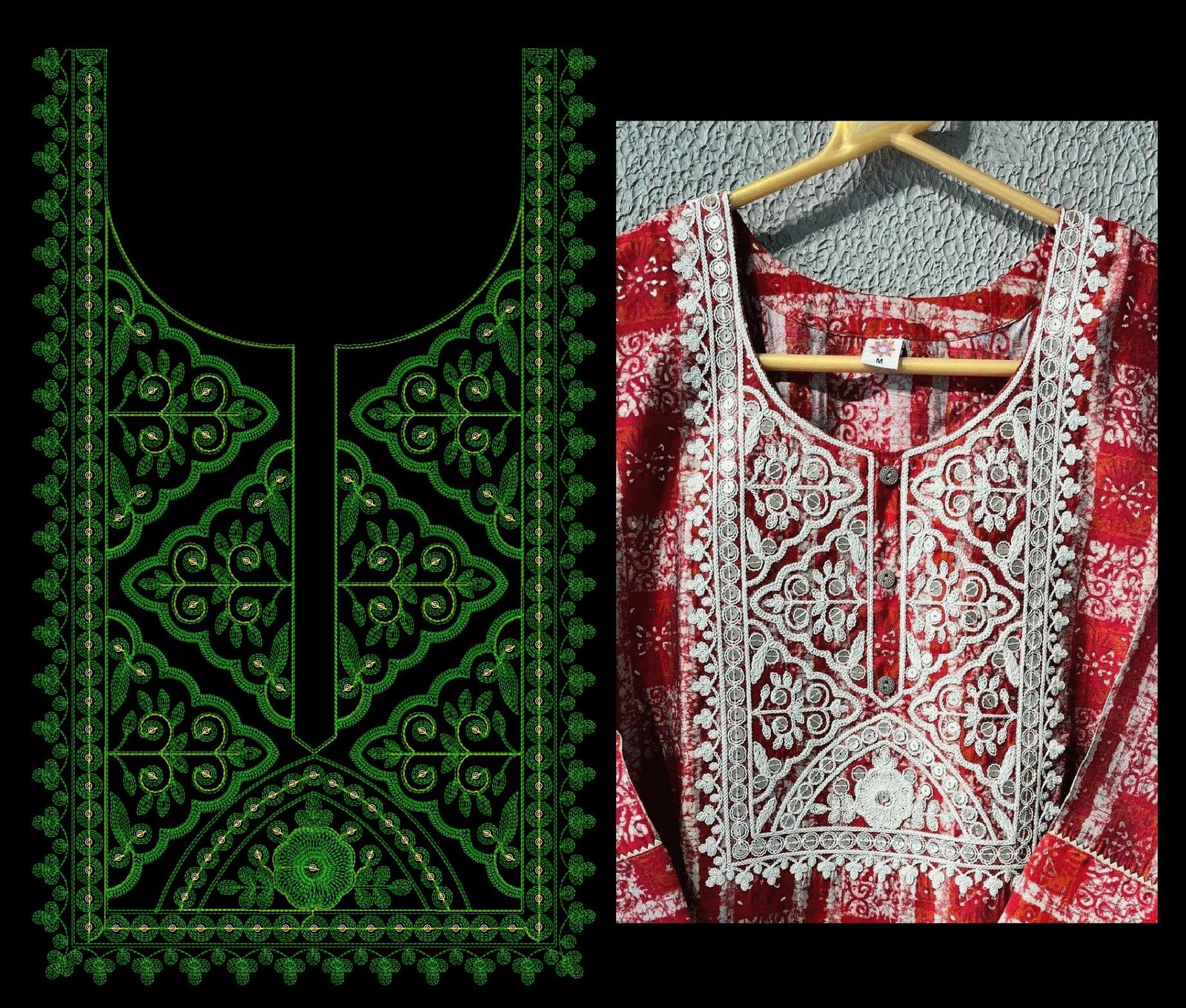 Cording & SEQUINCE Neck