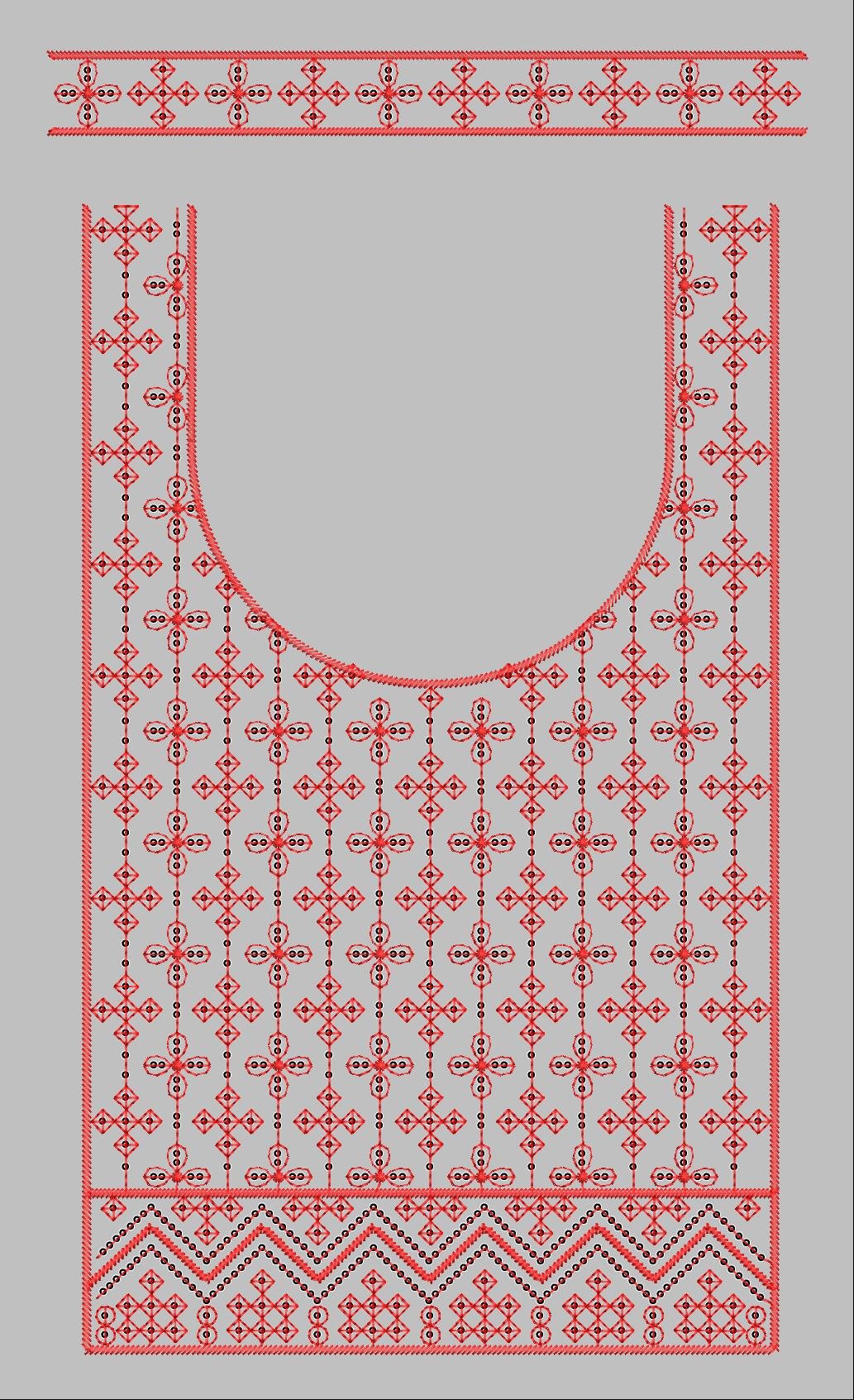 Sequince Neck Design