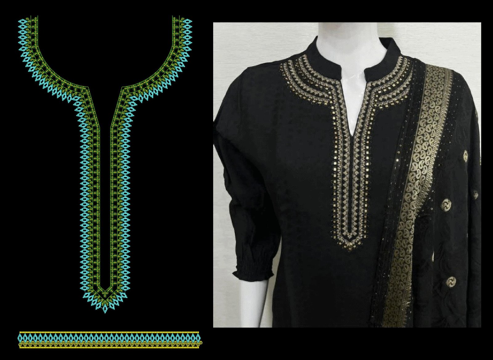 Sequince kurti