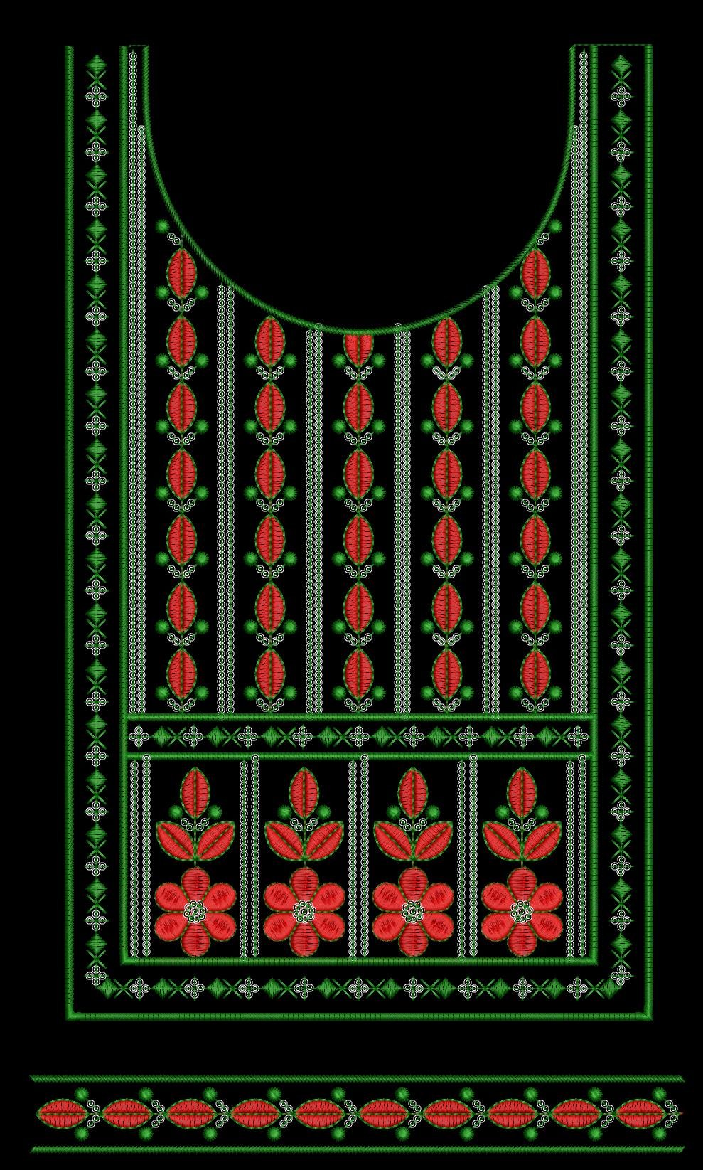 Sequince Neck Design