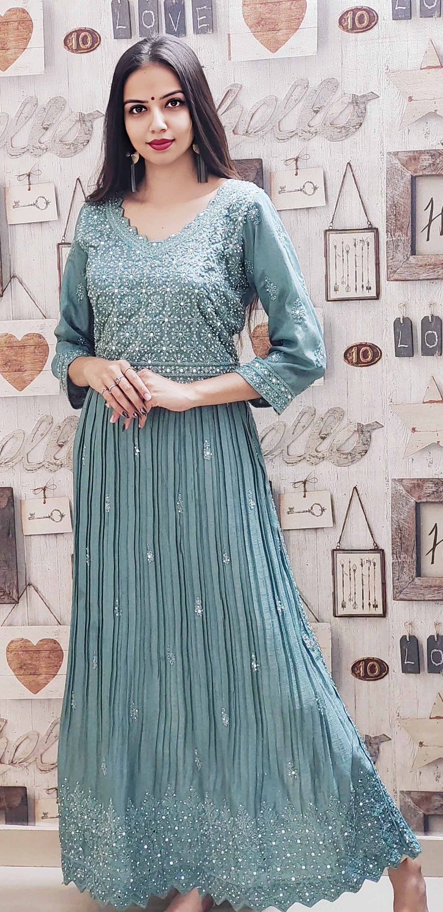 Cording kurti Design