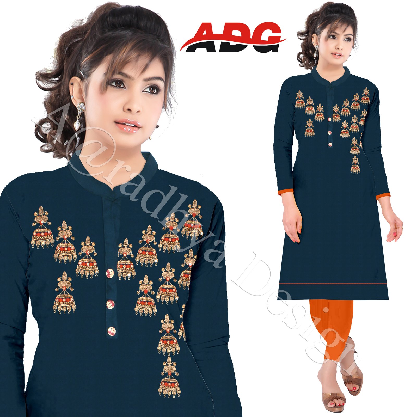 Fancy Kurti & Plazo
