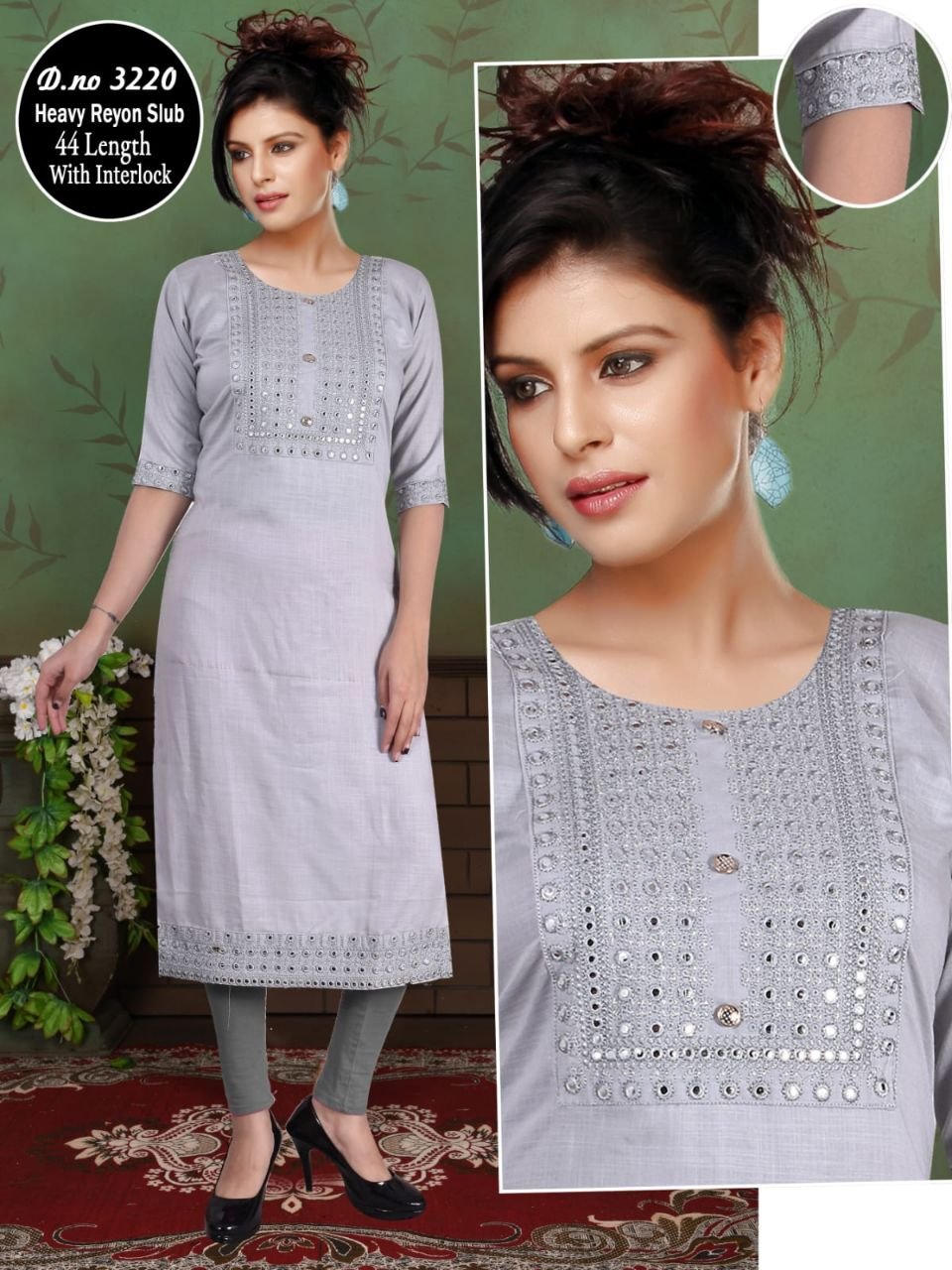 Fancy Kurti & Plazo