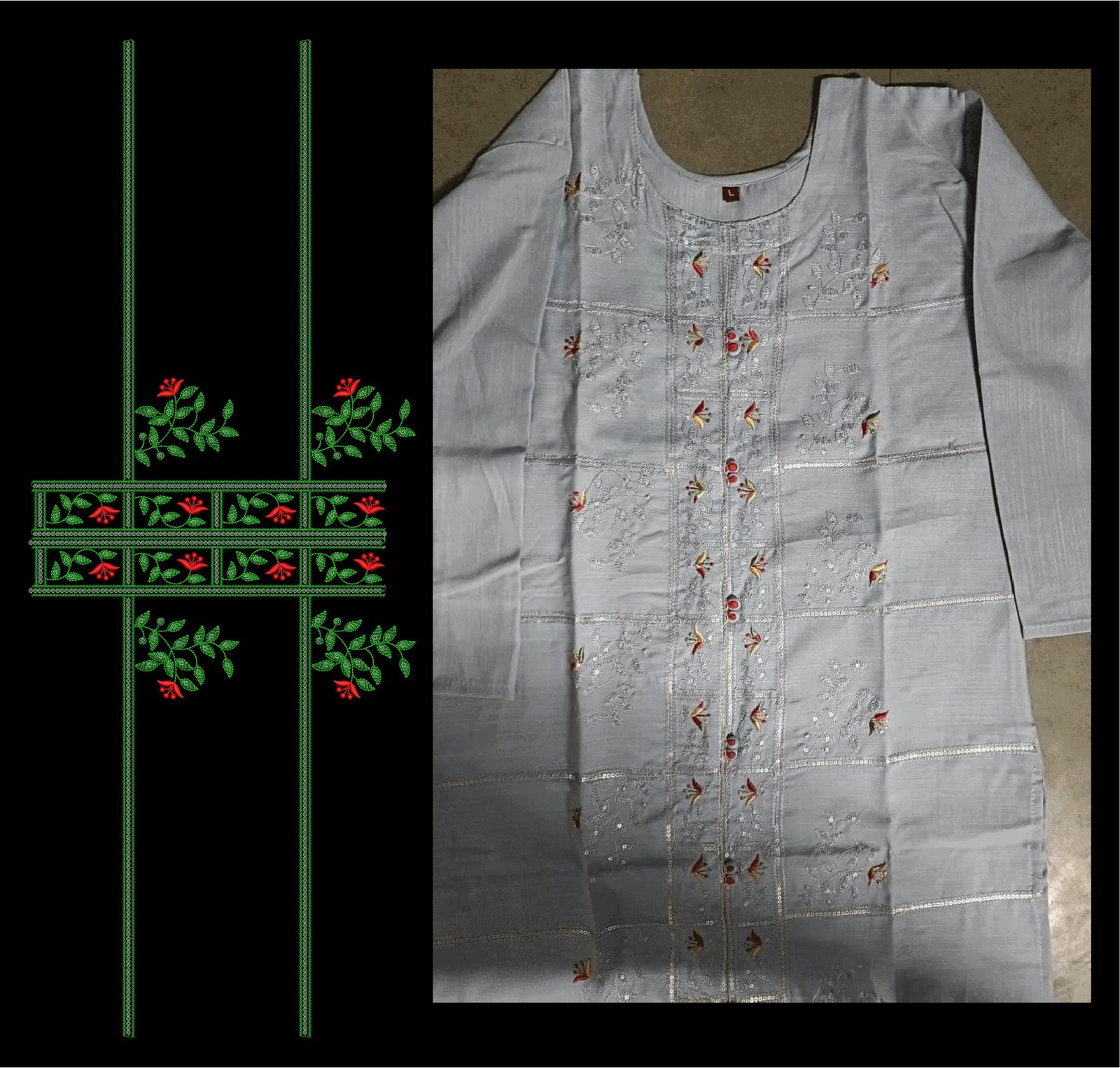 Sequince kurti