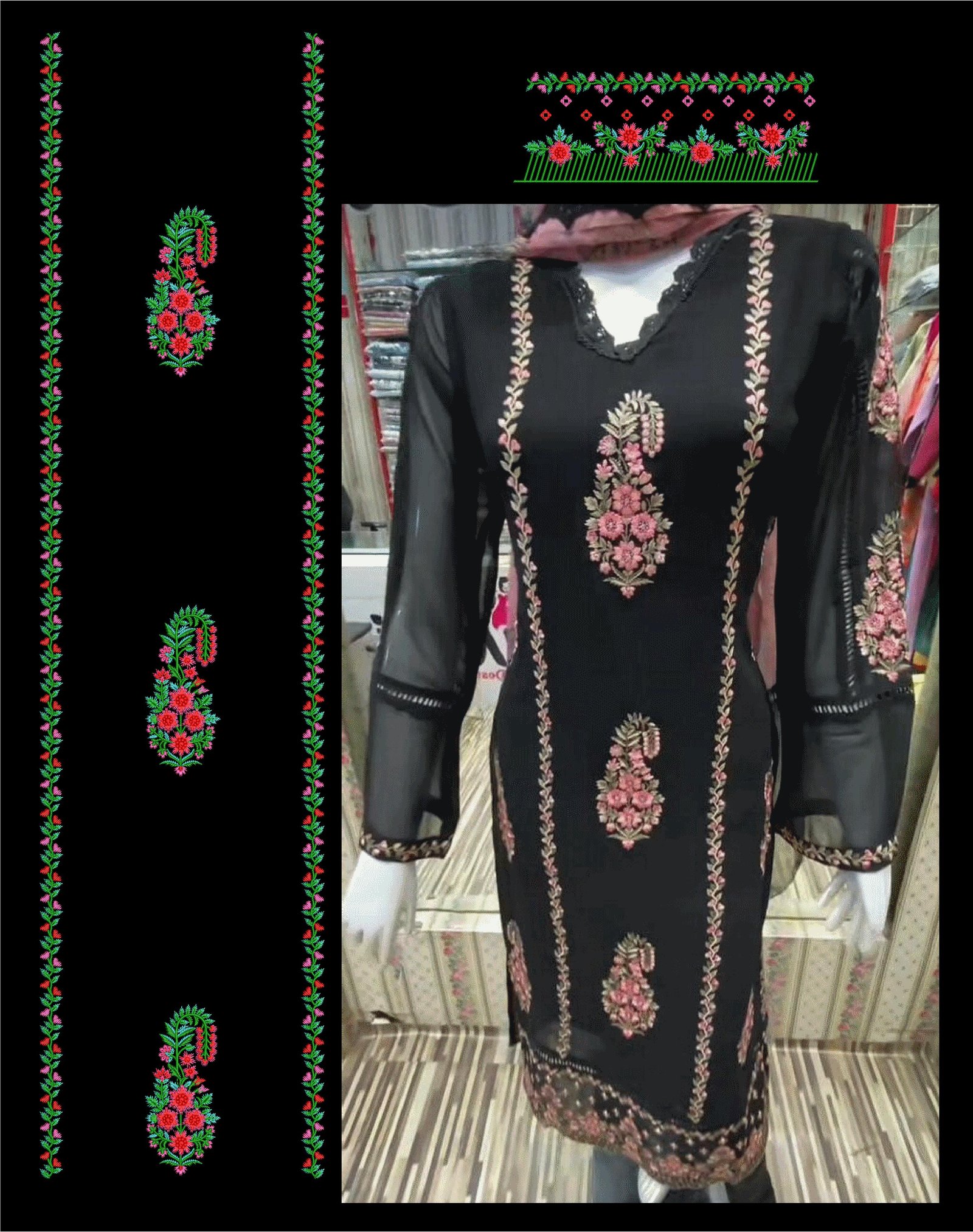 Fancy Kurti & Plazo