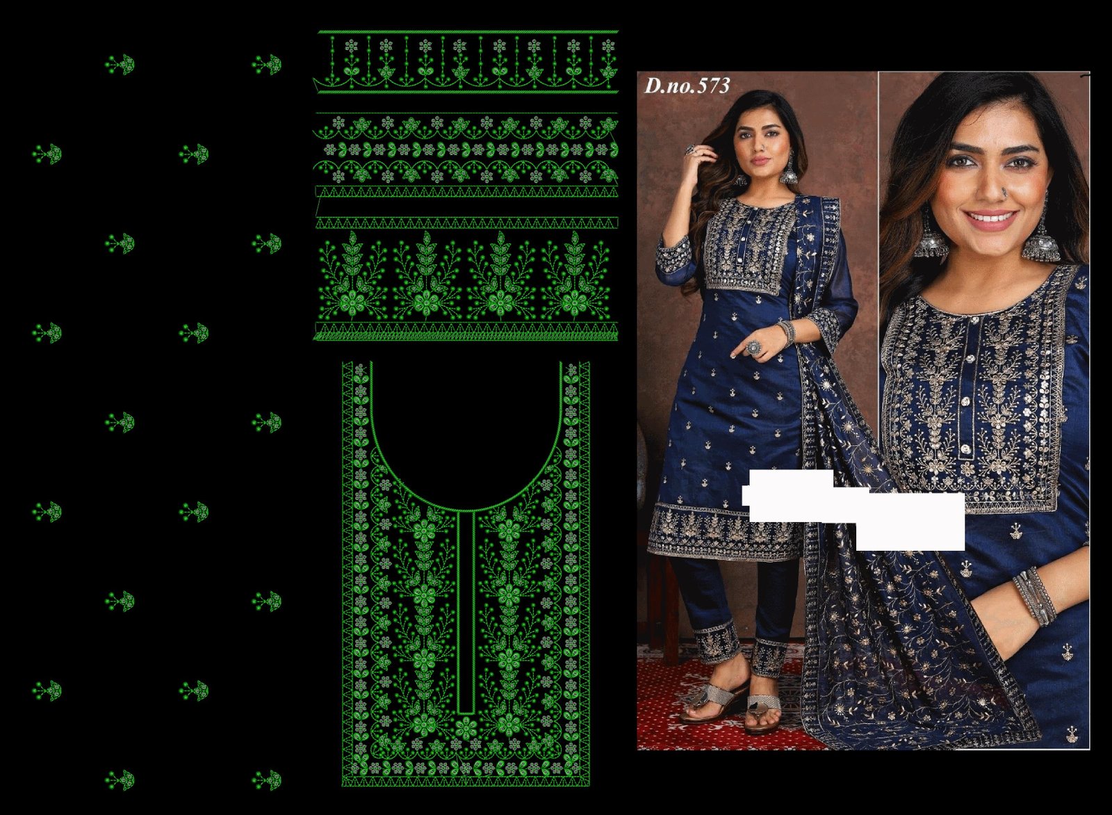 Sequince kurti