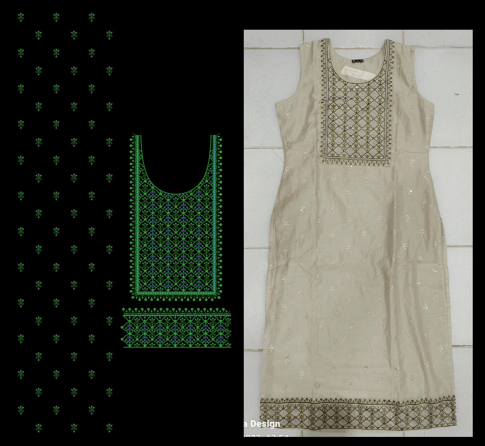 Sequince kurti