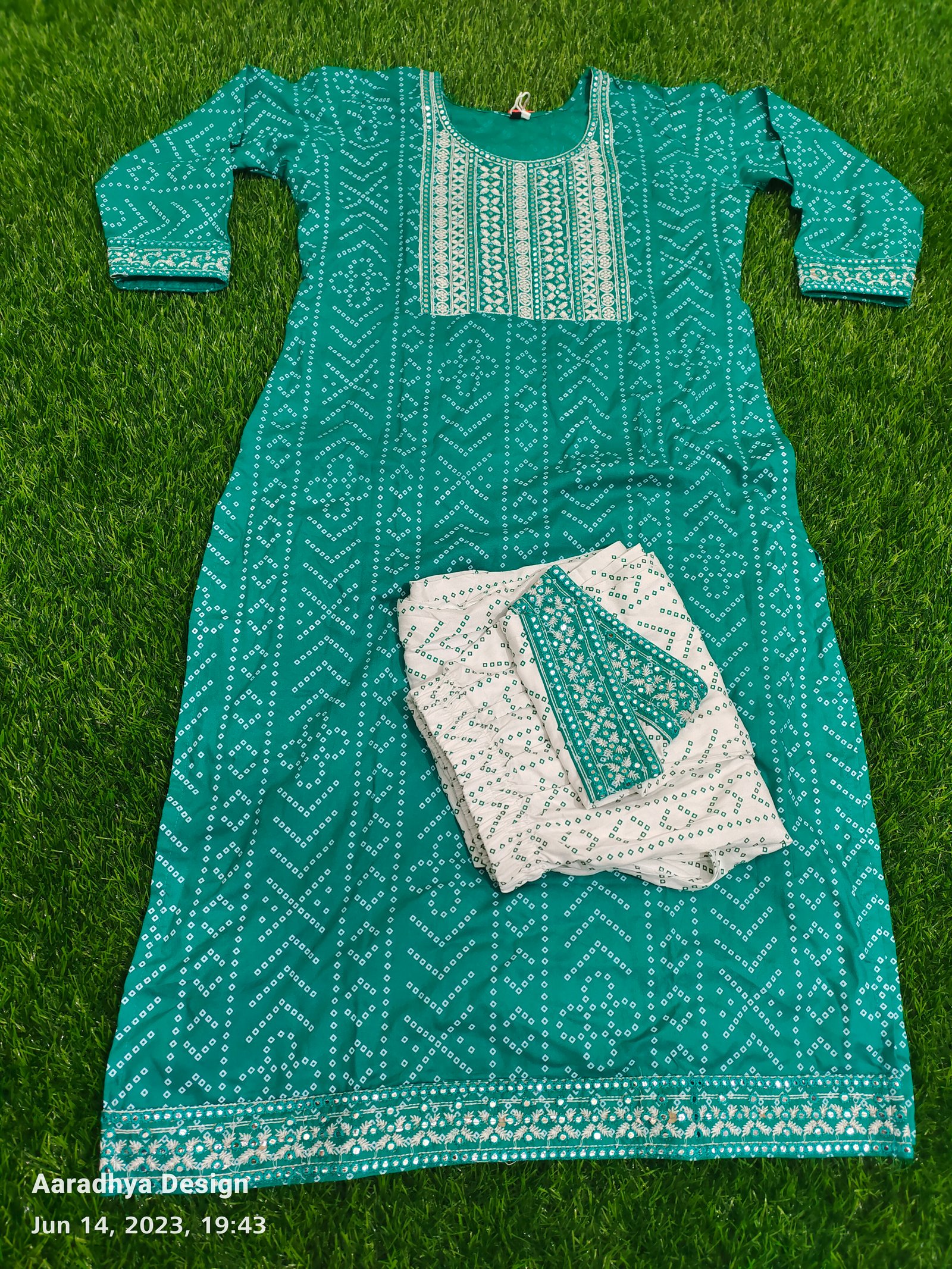 Fancy Kurti & Plazo