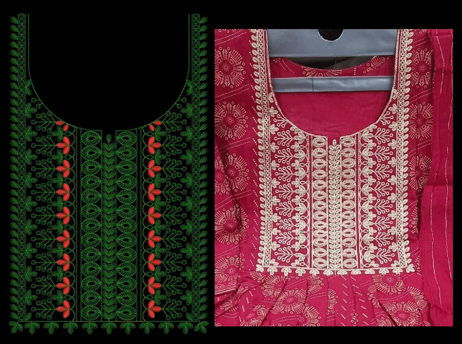 Cording Neck