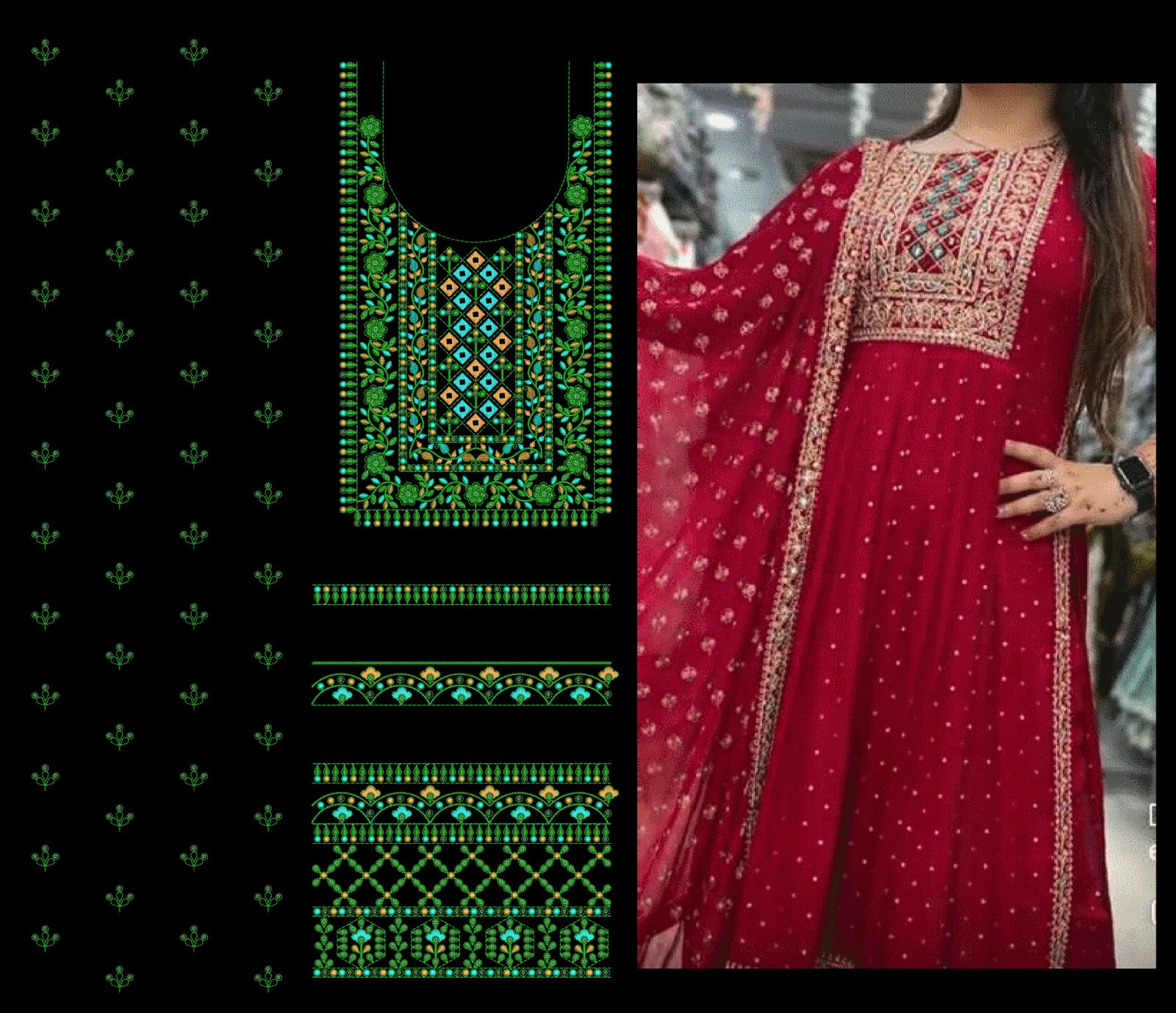 Sequince kurti
