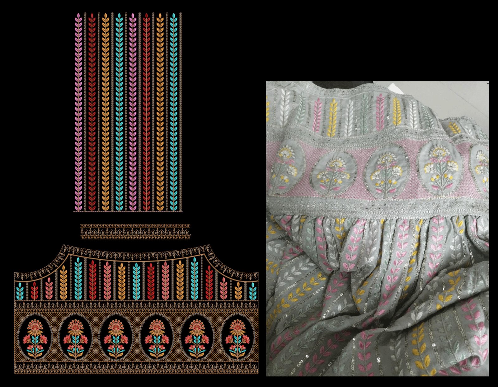 Sequince Ghaghara choli
