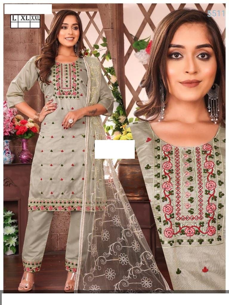 Fancy Kurti & Plazo