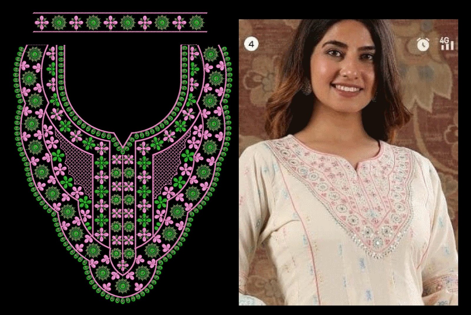 Sequince kurti