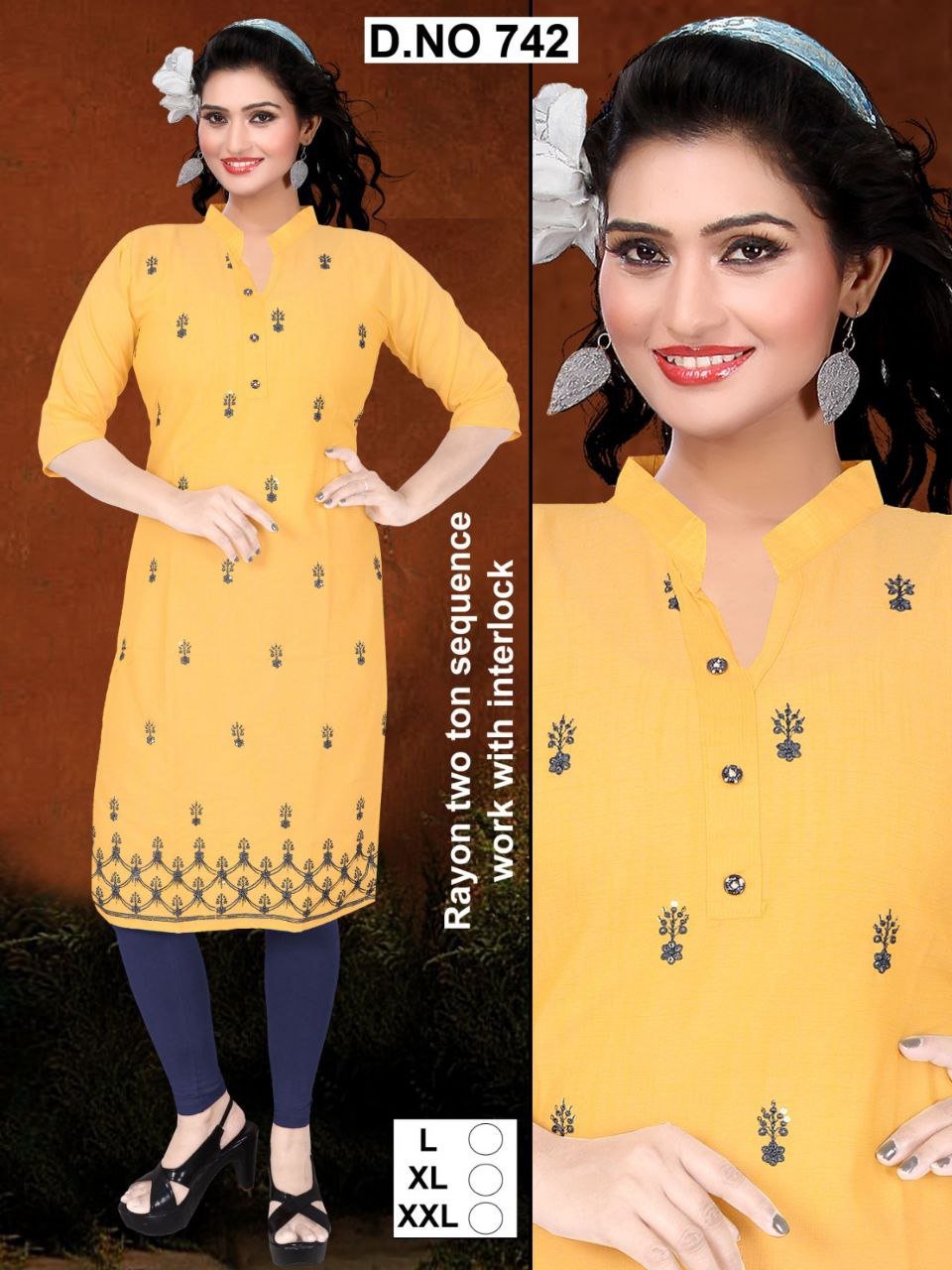 Sequince kurti