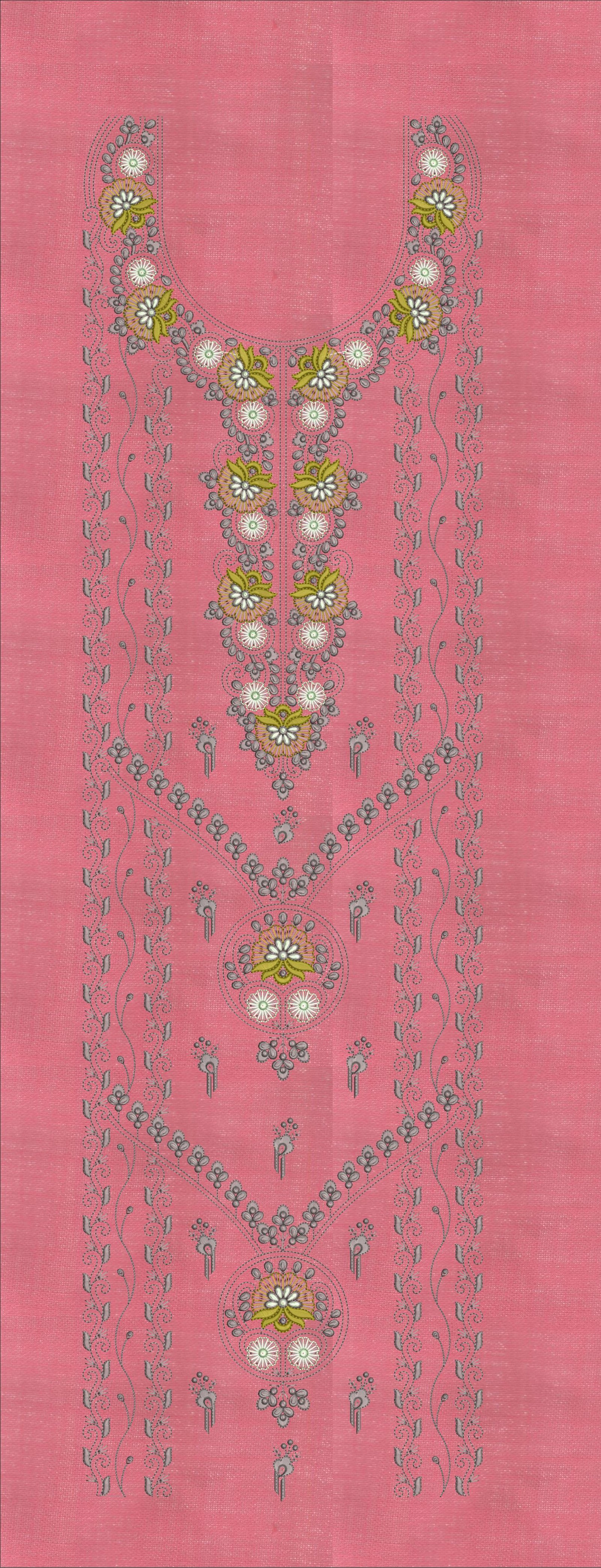 Neck Top Duppata