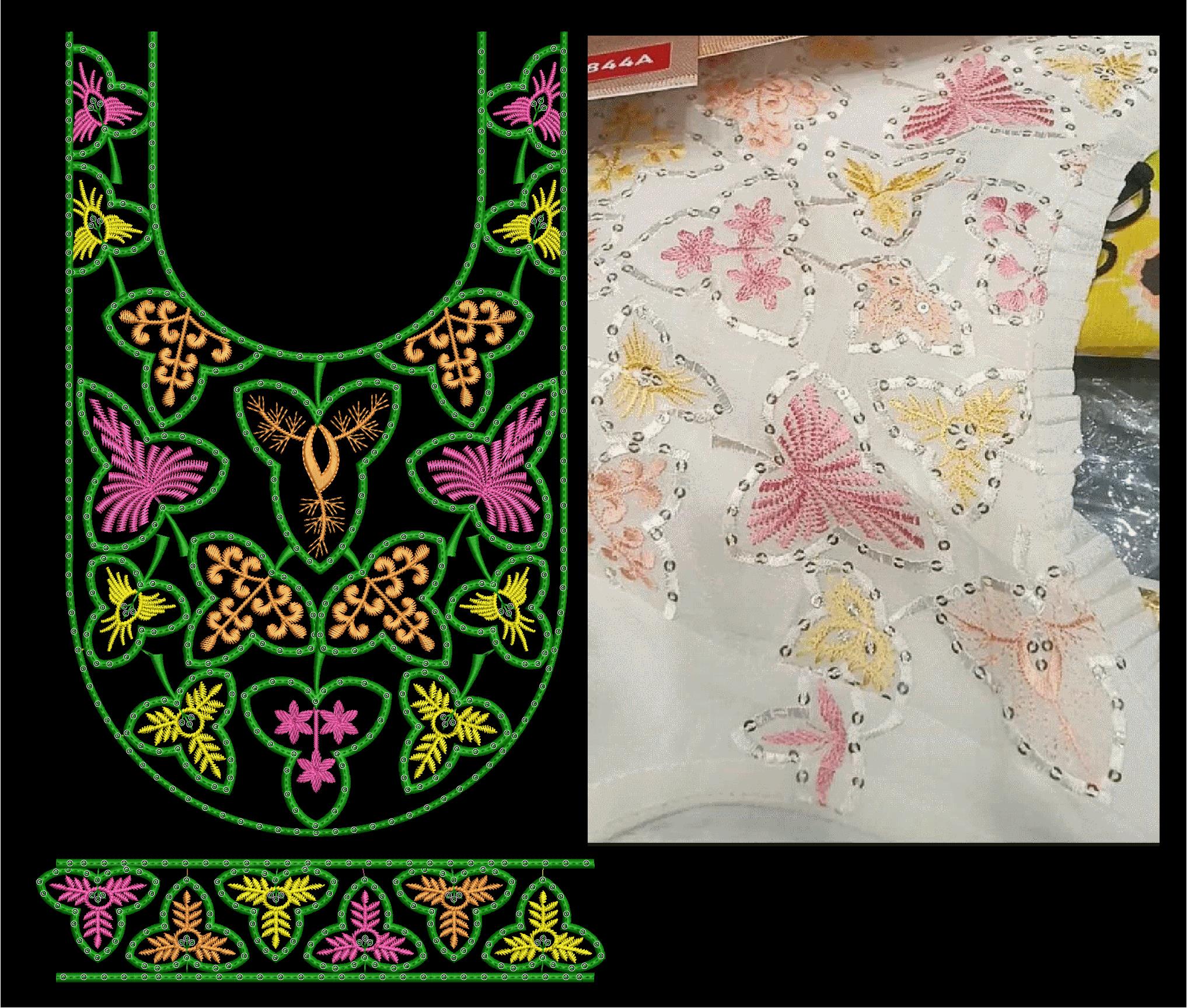 Sequince Neck Design