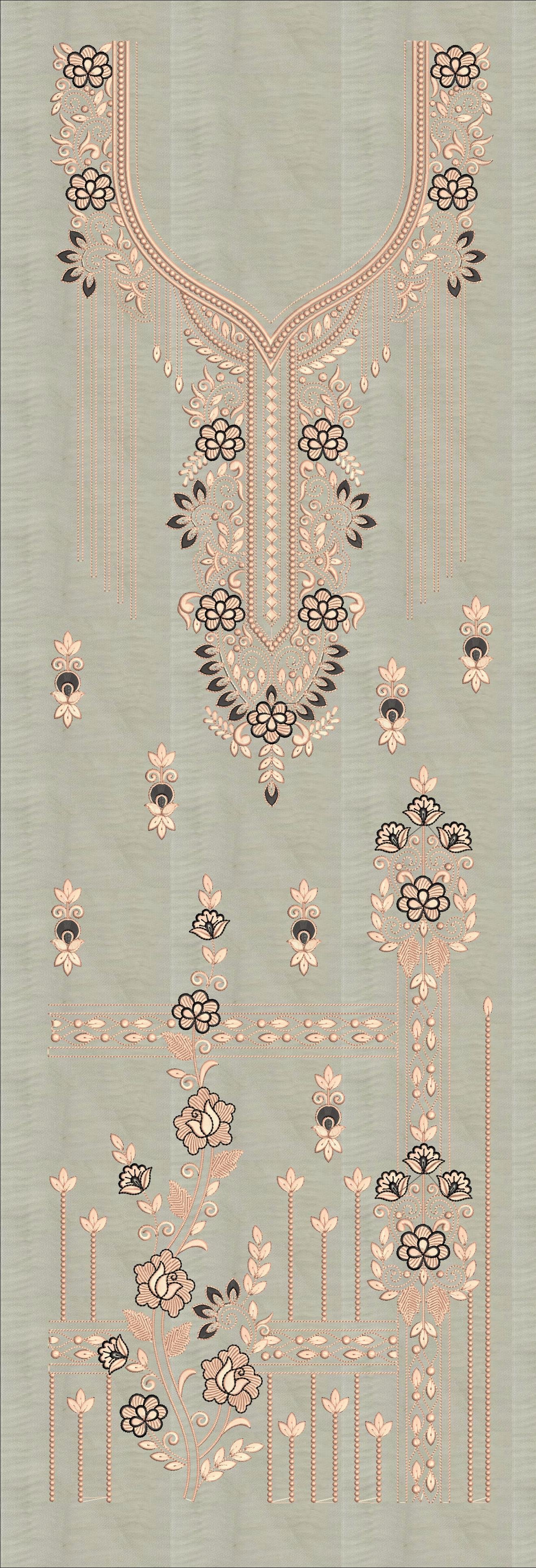 Neck Top Duppata