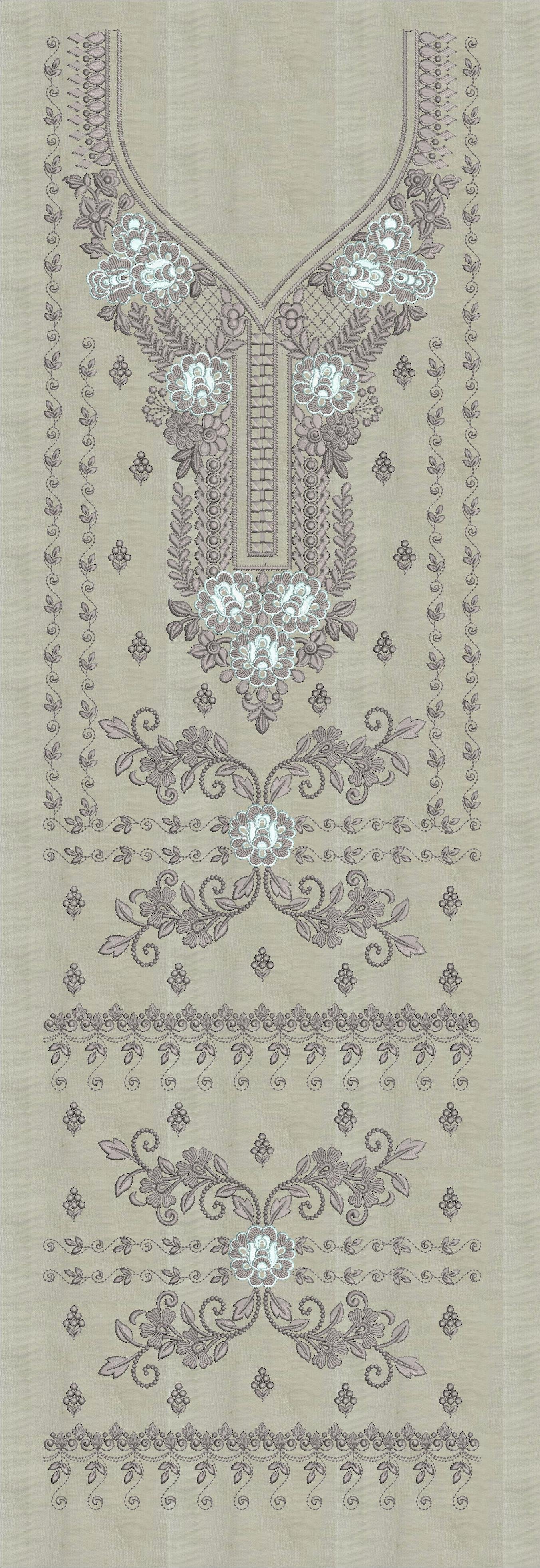 Neck Top Duppata