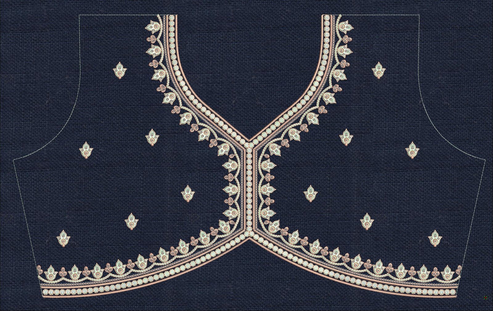sequince and choli