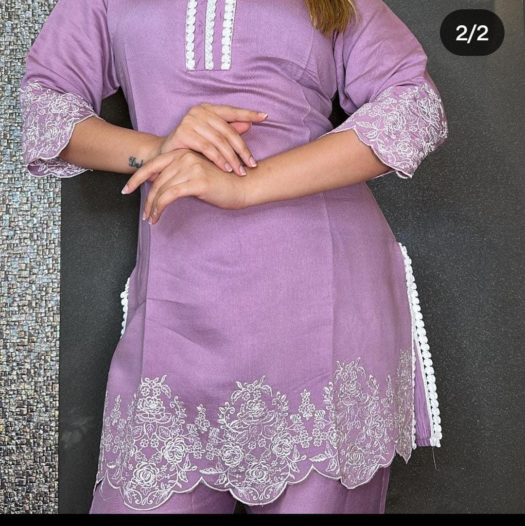 Fancy Kurti & Plazo