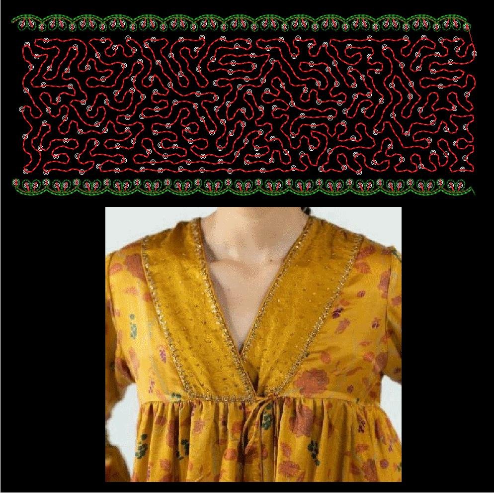 Sequince Neck Design